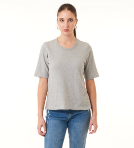 WILT, Cotton, 1/2 sleeve crew neck tee shirt-Tee Shirts