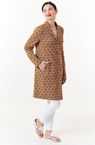 Maliparmi, Hortus Jacquard Dustcoat-Italian Designer Collection-Outerwear