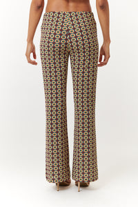 Maliparmi, labyrintum print elastic waist jersey trousers-Italian Designer Collection-High End
