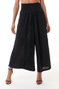 -New BottomsBali Queen, palazzo pants with smocked waist