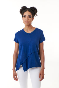 WILT, Cotton Easy Crossover short sleeve Tee Shirt-