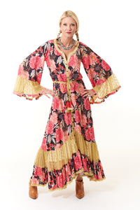 Aratta, Camellia Floral Maxi Dress-Dresses