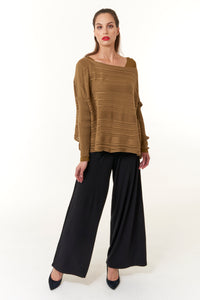 Ioanna Korbela, sustainable New Archetypes Knitted Boatneck Sweater-New Tops