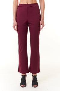 Maliparmi, Comfy Jersey, flare trousers-Italian Designer Collection-Maliparmi, Comfy Jersey, flare trousers-Italian Designer Collection