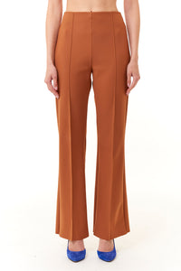 Opificio Modenese, Sculpted Portland Trousers in eathenware-High End Pants
