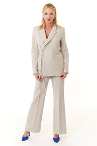 Opificio Modenese, Portland Sculpted Trousers in sand-