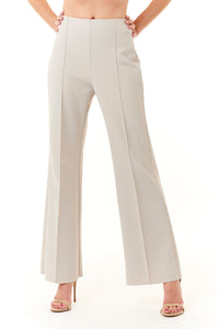 -High End BottomsOpificio Modenese, Portland Sculpted Trousers in sand