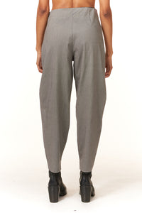 Oblique Creations, Herringbone Cargo Trouser in Gray-Oblique Creations, Herringbone Cargo Trouser in Gray