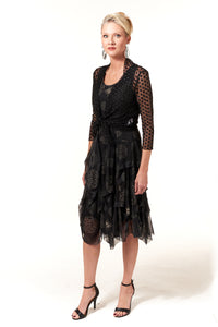 Kozan, Mesh, Melanie Jacket in black dots-New Dresses