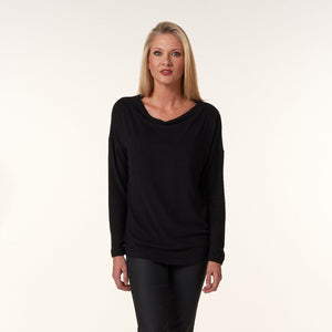 Renee C, Brushed Knit Off the Shoulder Top-New Tops