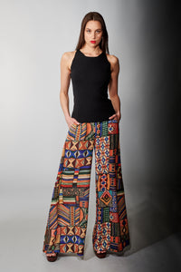 Aldo Martins, Sustainable Bamboo,  Raset High Waisted Trouser-High End Pants