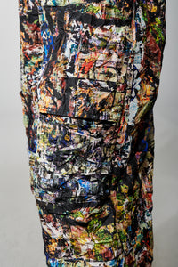 Kozan, Parachute Fabric, Archie Pant in City Print-