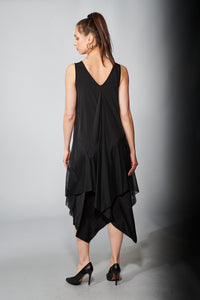Kozan, Mesh, Mills Dress in Black Layers-New Dresses