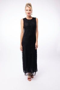 Garbolino Couture, French Lace, Maxi Sheath dress in Black Garbolino Couture, French Lace, Maxi Sheath dress in Black