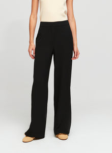 Aldo Martins, Niao Trousers in Crinkled Black-