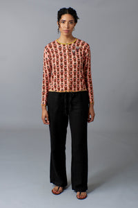 Maliparmi, Cotton Knit button down cardigan-Italian Designer Collection-Tops
