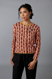 Maliparmi, Cotton Knit button down cardigan-Italian Designer Collection-Luxury Knitwear