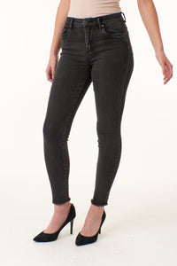 -Tractr Jeans, denim, high rise skinny jeans in vintage black