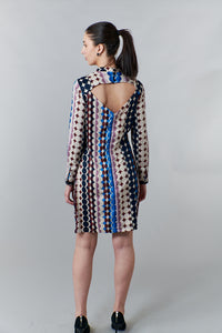 Donna Morgan bold print empire midi dress-Dresses