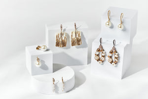 Theia Jewelry, Elle large pearl stud earring-